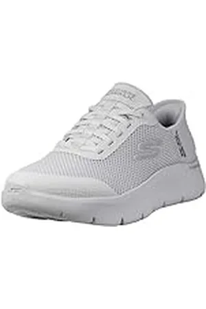 Skechers Grand Entry, Zapatillas sin Cordones para Mujer Go Walk Flex, Sucio, 7 Wide