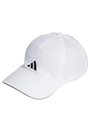 adidas Aeroready Training Running Baseball Cap Gorra de béisbol Unisex niños, White/Black/Black, Talla única (One Size Fits Children)