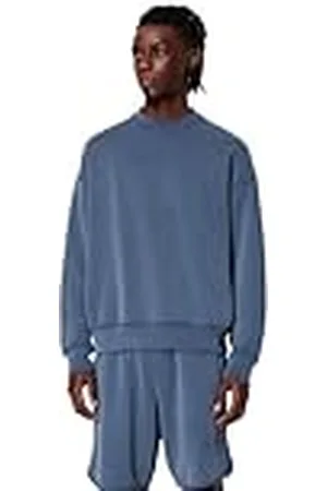 Armani Exchange Modal Cotton Debossed Logo Pullover Crewneck Sweatshirt Sudadera, , Medium para Hombre