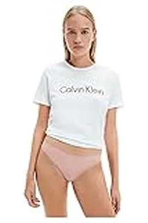 Calvin Klein Mujer Slip con Forma de Bikini con Encaje, , S