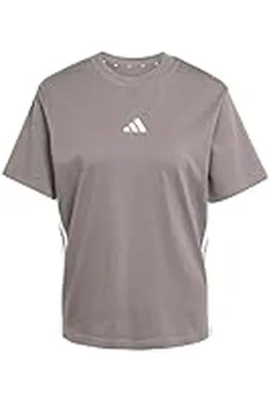 adidas Mujer Essentials 3-Stripes Cotton T-Shirt, , M