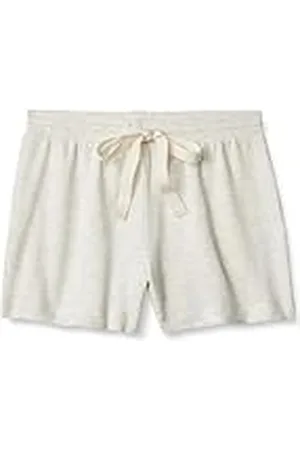 Amazon Pantalón Corto de Pijama de Rizo Ligero Mujer, , XXL