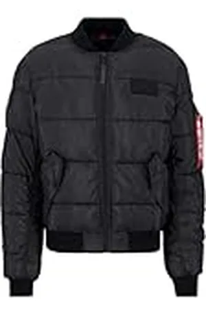 Alpha Industries Chaqueta Bomber MA-1 Puffer para Hombre Bombardero y Vuelo, , XL