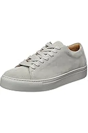SELECTED Sfdonna New Suede Sneaker, Zapatillas Mujer, (Grey), 38 EU
