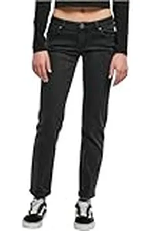 Urban classics Pantalones Vaqueros Rectos de Cintura Baja para Mujer, , 27
