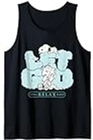 Peanuts Snoopy Charlie Brown Let Go Camiseta sin Mangas