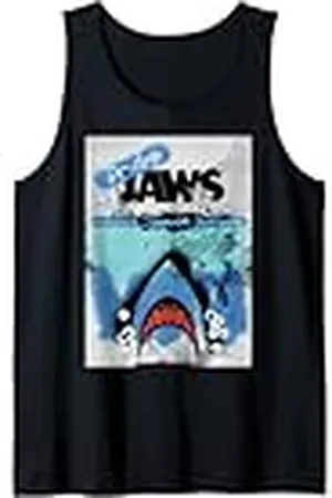 Jaws 50th Anniversary Poster Da-Dum Graffiti Style 2-Sided Camiseta sin Mangas