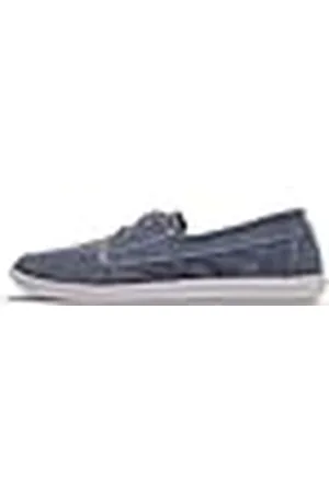 Fly London PITT675FLY, Zapatillas Boat Hombre, Blue, 45 EU