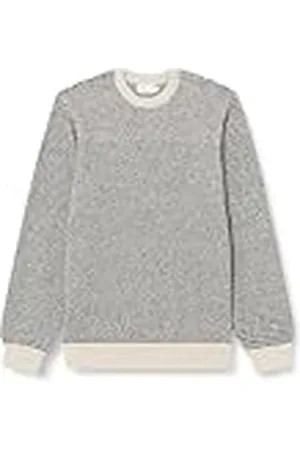 Casual Friday CFKarl Jaquard Crew Neck Knit Suéter pulóver, , XXL para Hombre