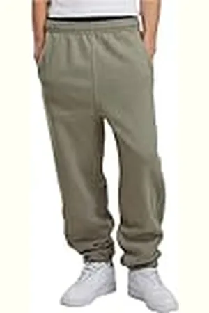 Urban classics Pantalones Deportivos para Hombres, Verde pálido, 5XL