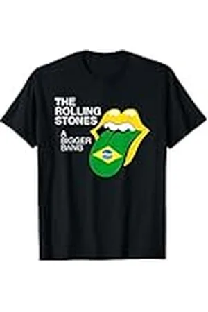 The Rolling Stones Oficial A Bigger Bang Negro Camiseta
