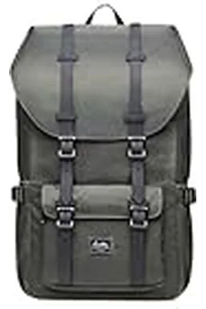 KAUKKO Mochilas Tipo Casual Compartimento para 15" Portátil 22 litros Ejercito Verde