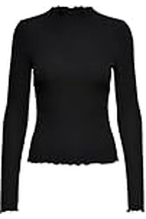ONLY Onlemma L/s High Neck Top Jrs Camisa Manga Larga, , Small para Mujer