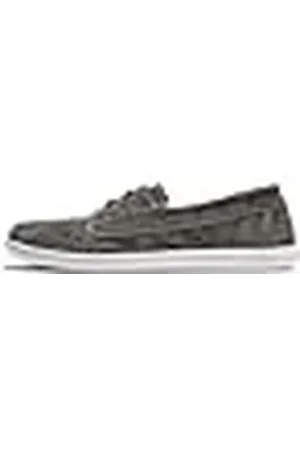 Fly London PITT675FLY, Zapatillas Boat Hombre, Black, 39 EU