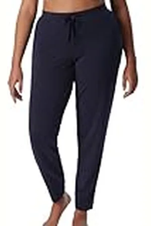 Schiesser Lange Schlafhose Pantaln de Pijama, Opaco, , 46 para Mujer