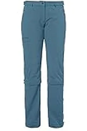 Vaude Pantalón Pirata para Mujer Farley elástico con Cremallera en T II 40 Breve