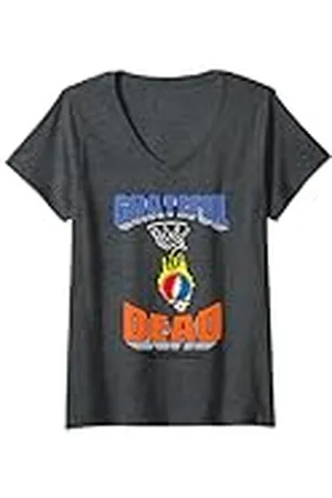 Grateful Dead Mujer SYF Basketball Camiseta Cuello V