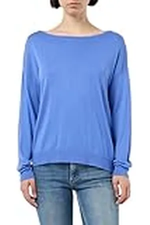 Benetton Camiseta SC Barco M/L 103cd10av Suéter, , XS para Mujer