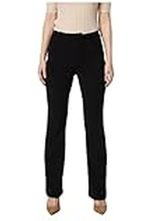 VERO MODA Vmamira Mr Flared Pant Ga Noos Pantalones, Negro, XXL / 30L para Mujer