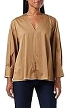 Seidensticker Blusa de Manga Larga de Ajuste Regular, , 40 para Mujer