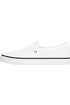 Tommy Hilfiger TH Hi Vulc Core Low II Slipon Fm0fm05514, Parte Superior Baja Hombre, White (White), 41 EU