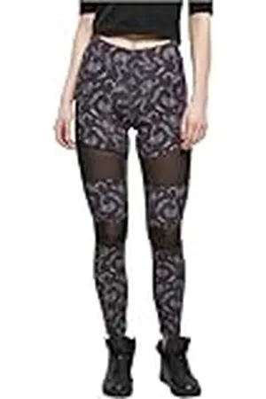 Urban classics Ladies Tech Mesh AOP Leggings, , L para Mujer