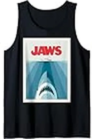 Jaws 50th Anniversary Poster Vector Front & Back Camiseta sin Mangas
