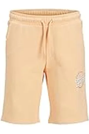 JACK & JONES Jpstminds Imp Jnr-Pantalones Cortos de chándal, Apricot Ice, 164 para Niños