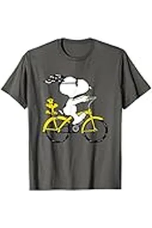 Peanuts Bicicleta de montar Snoopy & Woodstock Camiseta