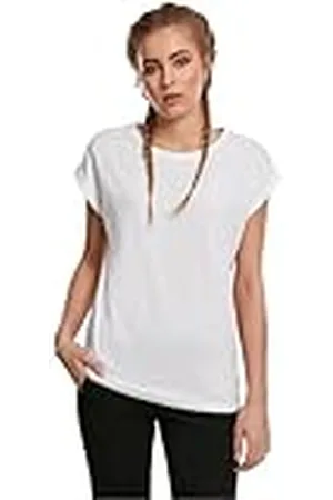 Urban classics Ladies Extended Shoulder Tee 2-pack, Camiseta Mujer, , S Paquete De 2