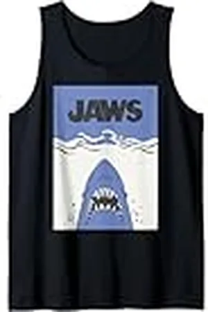 Jaws 50th Anniversary Poster Minimalist Attack 2-Sided Camiseta sin Mangas