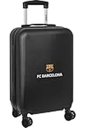 Safta F.C. Barcelona 3ª EQUIPACIÓN - Trolley de Cabina 20 Pulgadas, Maleta con Ruedas, Candado de Seguridad, Maleta Ligera, 34.5x20x55 cm, Color