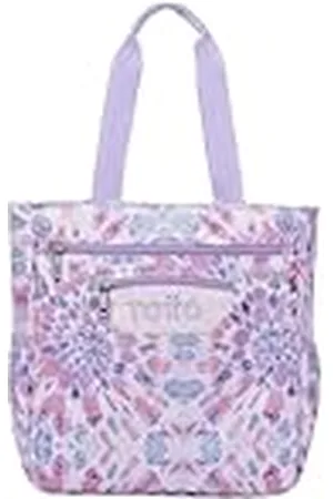 TOTTO Bolso Escolar, Modelo Cutara, Bolso para Ordenador Portátil 14 Pulgadas, Capacidad 16L, 3 Bolsillos con Cremallera, Bolsillo Trasero, 2 Bolsillos para Botella, Estampado Tye Dye