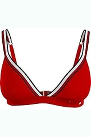Tommy Hilfiger Mujer Parte Superior de Bikini de Triángulo con Relleno, , S