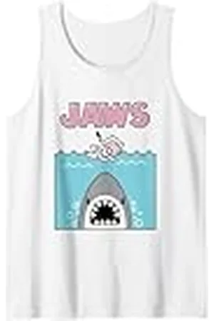 Jaws 50th Anniversary Poster Cutie Front & Back Camiseta sin Mangas
