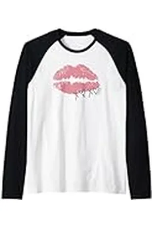 Gossip Girl XOXO Lips Camiseta Manga Raglan