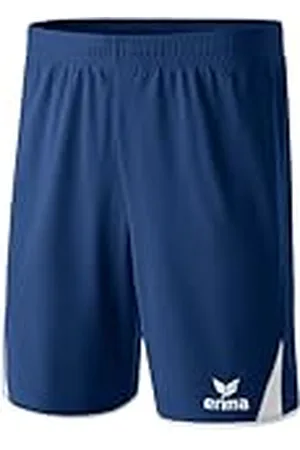 Erima Classic 5 Cubos Pantalón Corto, Hombre, New Navy/Blanco, XXL