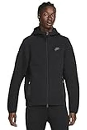 Nike FB7921-010 M NK TCH FLC FZ WR Hoodie Sweatshirt Hombre Tamaño L-T