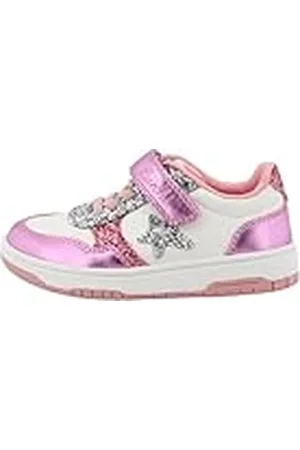 Lurchi 95L0103005, Zapatillas, Rose-Silver Glitter, 33 EU Ancho