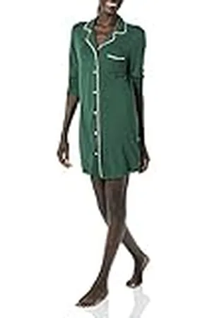 Amazon Camisa para Dormir Tipo Tubo (Disponible en Tallas Grandes) Mujer, , L