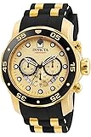 Invicta Pro Diver - Scuba 17566 Reloj para Hombre - Impermeable - Analógico - Movimiento Cuarzo - Acero Inoxidable con Esfera Madre Perla - 48mm