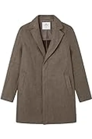 Springfield Parkita de Lana con Capucha Chaqueta, , L para Hombre