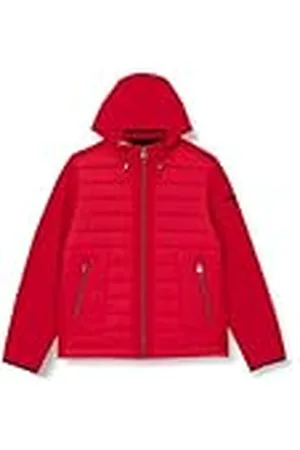 Bugatti Chaqueta para hombre 373200-31216, color rojo 960, estándar