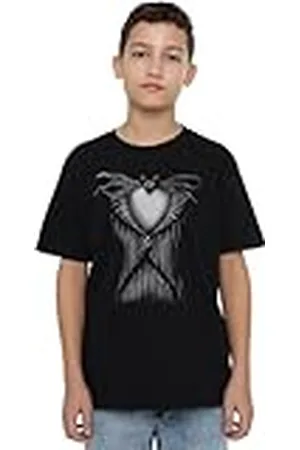 The Nightmare Before Christmas Jack Costume Unisex Kids T Shirt Camiseta, , 12-13 años para Niños