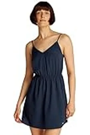 Tommy Hilfiger Vestido Mujer Essential Strap Mini, Azul (Dark Night Navy), L