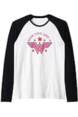 DC Comics Originals My Mum Is Wonder Woman Camiseta Manga Raglan