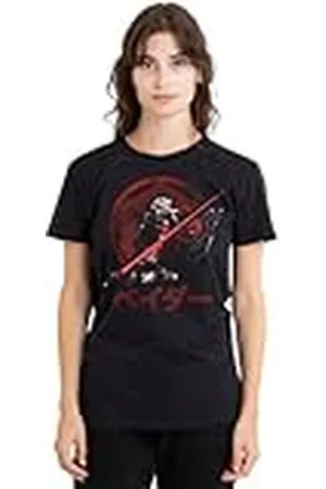 STAR WARS Visions Vader Ladies T Shirt, Black Camiseta, , M para Mujer