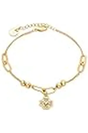 Luxenter Pulsera de Circonita Brillante acabada en oro amarillo de 18K - Wilya