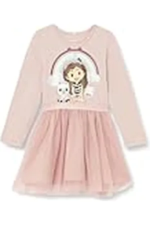 NAME IT NMFORBIRI Gabby LS Tulle Dress Sky, Vestido Niñas,