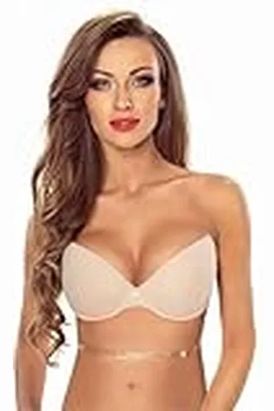 Vivisence Sujetador Push-Up con Tirantes Multiposición para Mujeres 1035, ,90F